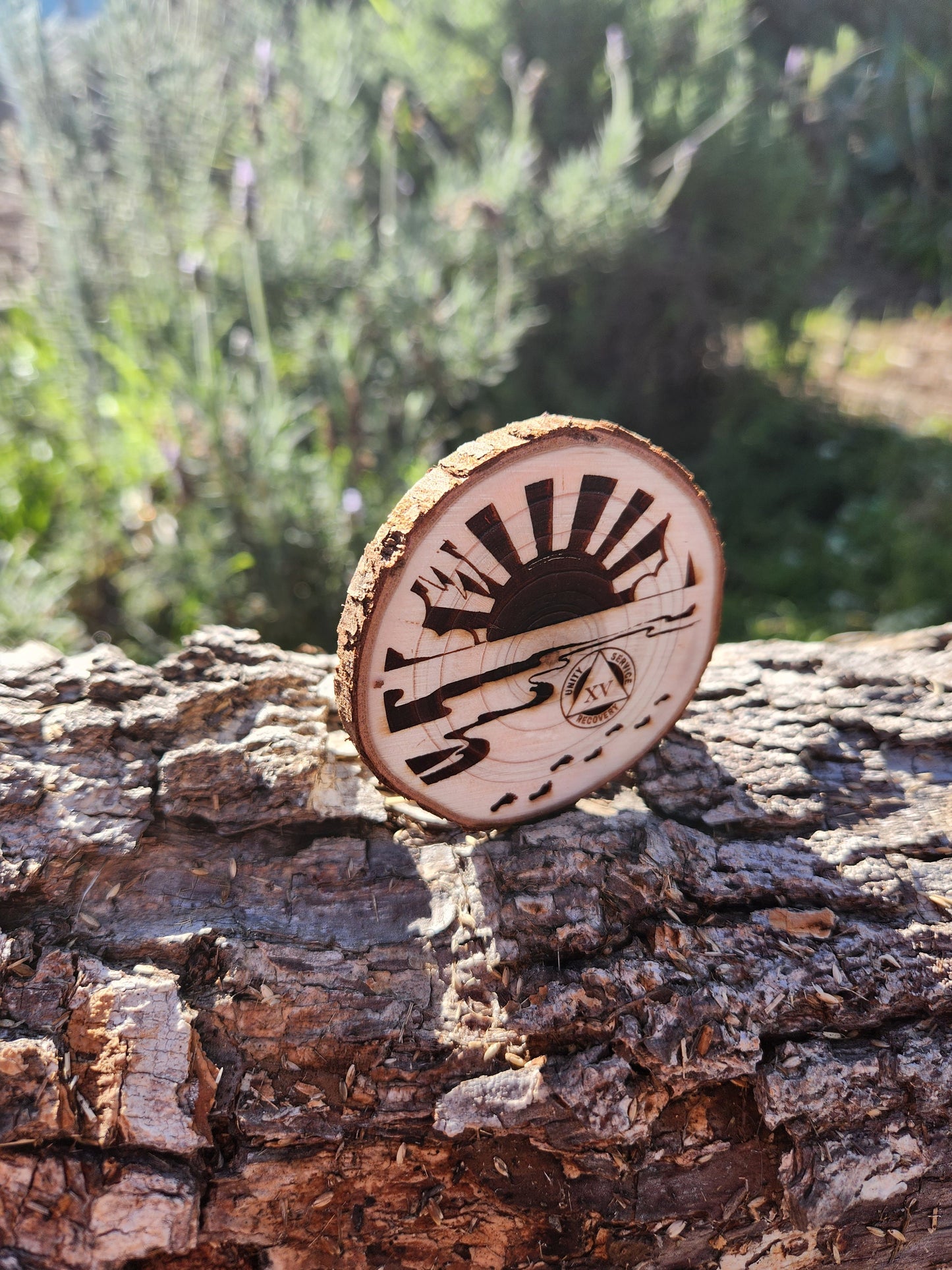 Beach Sunset Footprints in the Sand