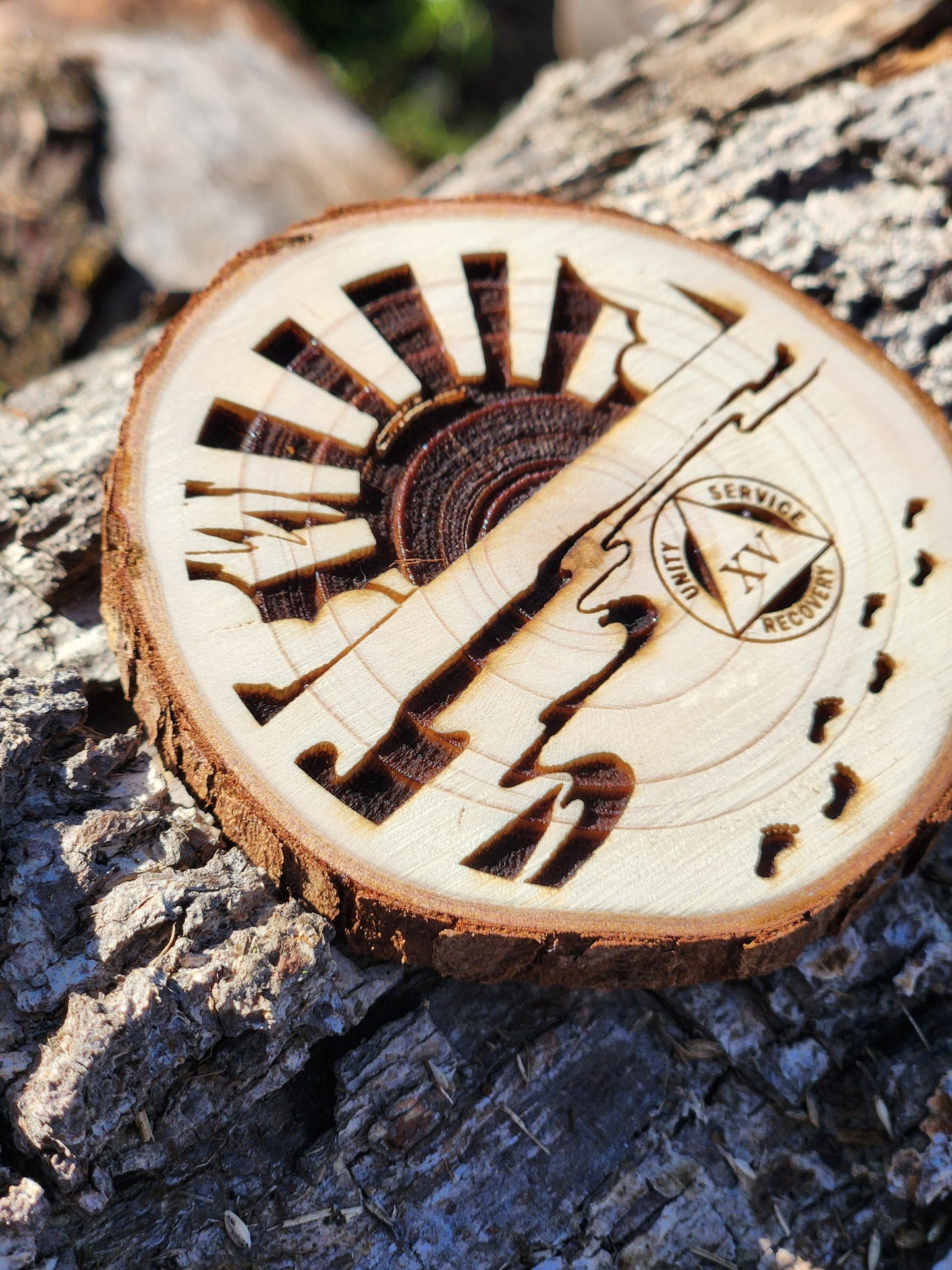 Beach Sunset Footprints in the Sand