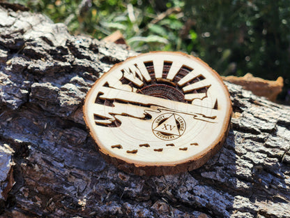 Beach Sunset Footprints in the Sand