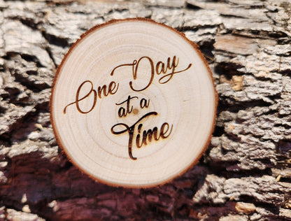 The Happy Hippo AA NA recovery gift with display stand