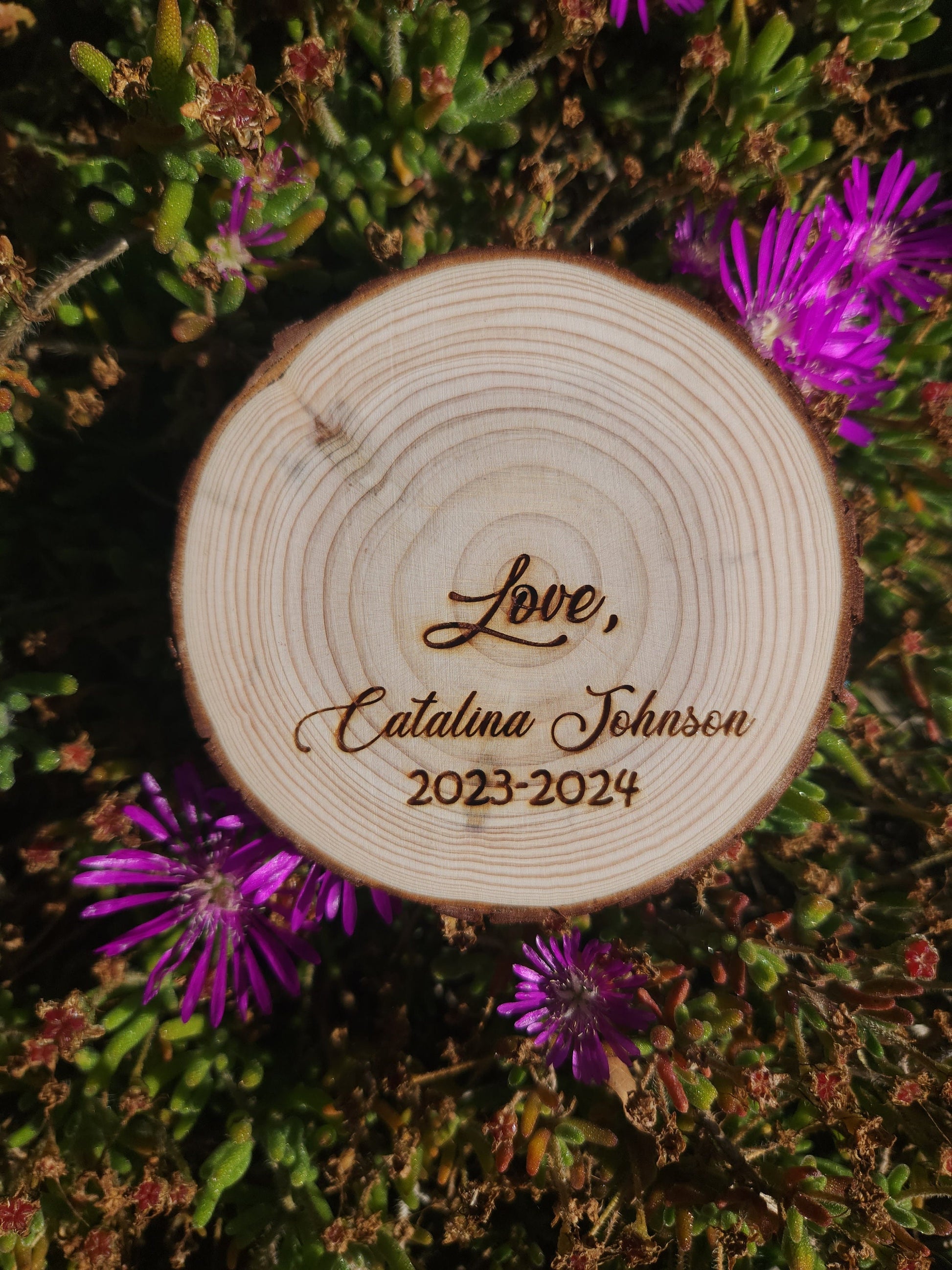 Personalized Teacher Gift for Any Grade Custom Made for Her Him Display w/FREE Stand - Personalized Milestone Medallion Detail