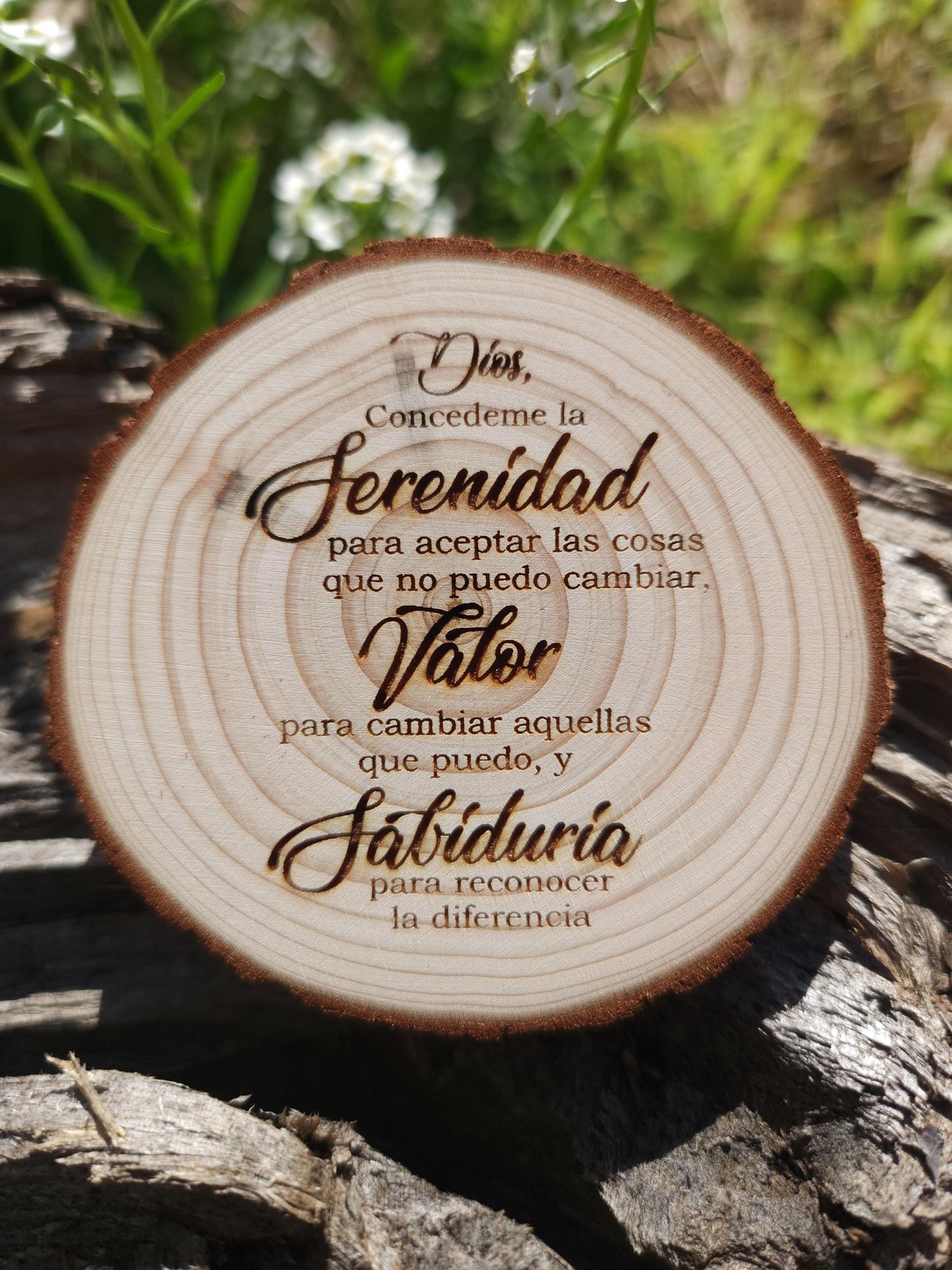 Mujer Misteriosa Spanish AA NA recovery gift with display stand