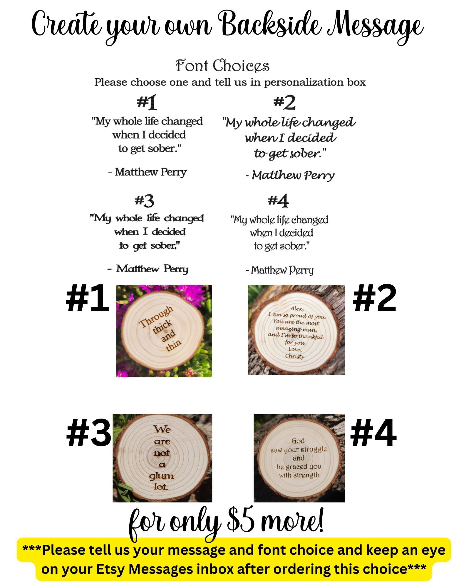 Hand holding Owl of Integrity sobriety milestone gift